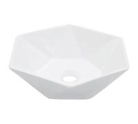 Lavabo 41x36,5x12 cm Céramique Blanc Lave-Mains Salle de Bain Maison vidaXL