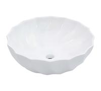 Lavabo 46x17 cm Céramique Noir Lave-Mains Vasque Salle de Bain Maison vidaXL