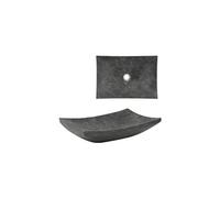 Lavabo 50 x 35 x 12 cm Marbre Noir