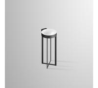 Lavabo à colonnes Alape WT.RX400H.CR, L:397mm, H:900mm, P:482mm, benne ronde