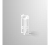 Lavabo à colonnes Alape WT.RX400H.CU, L:397mm, H:900mm, P:482mm, benne ronde