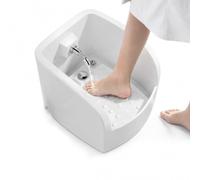 Lavabo à pieds en céramique, haute température, pois texturés pour le nettoyage