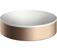 lavabo à poser Hansgrohe AXOR Suite, rond, D 400 mm, avec cadre en métal, sans