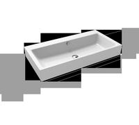 Kaldewei Lavabo à poser Puro 3158 900 x 460 x 120 mm Sans trou de coulée 900806003001