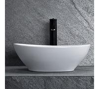 Lavabo à poser Rea Sofia céramique ovale blanc