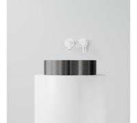 Lavabo à poser Steinberg série 442, rond, en acier inoxydable, sans trou de r...