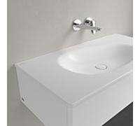 Villeroy & Boch Lavabo à poser Antao 1000x500mm 4A76A3RW rectangle ou ÜL. Pierre blanche CeramicPlus