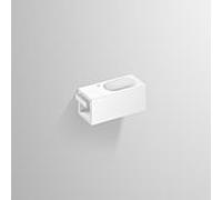 Alape Plan de toilette WP.XXS2 Fusion.S, L : 580mm, H : 240mm,P : 236mm, vasque ovale à droite, porte-serviette à gauche, 5065800000