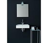 Lavabo Alape WT.PR585H, rectangulaire L : 585mm H : 143mm P : 405mm, blanc, 4201000000