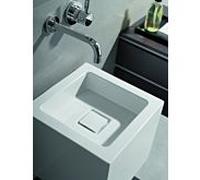 Lavabo Alape WT.QS325X, carrÃ© L : 329mm H : 300mm P : 349mm, 4271000000, blanc - 4271000000