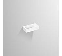 Alape Lavabo WT.XXS450.L, rectangulaire L : 450mm H : 100mm P : 236mm, 4296000000, blanc