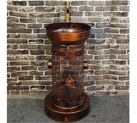 Lavabo autoportant avec meuble sous évier et support en fer amovible pour salle de bain moderne