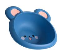 Lavabo Bleu pour Bébé, Bassin à Motifs de Dessins Animés PP | Compact et Portable, Facile à Nettoyer, pour Bain et Lavage du Visage, Design Adorable pour Garçon et Filles