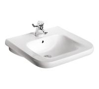 Lavabo céramique autoportant - carré - Matura 2 PORCHER