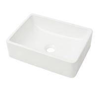 Lavabo Céramique S'adapte à tout Style d'Intérieur Blanc 41x30x12 cm
