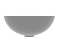 Lavabo - CLOUD - Vasque de salle de bain - Céramique Gris clair Rond L29