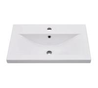Lavabo - CLOUD - Vasque encastré - 61x39,5x18,5 cm Céramique Blanc L69