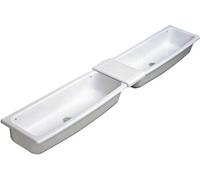 Lavabo Collectif Auge-Contour 21 Profondeur Cuve 16cm 95X33cm Blanc - Porcher