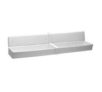 Lavabo collectif DUO 100x37 cm blanc JACOB DELAFON EN290-00