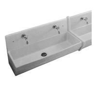 Lavabo collectif O.NOVO - lavabo sans dosseret Couleur : blanc
