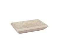 vidaXL Lavabo Marbre 50 x 35 x 10 cm Crème
