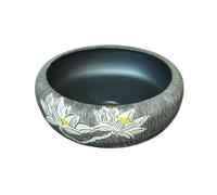 Lavabo de salle bain créatif en céramique Jingdezhen luxe, style rétro Lavabo Salle de Bain