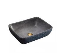 Lavabo de salle bains rétro, lavabo comptoir, d'hôtel d'art, bassin en céramique, balcon Bassin de Comptoir