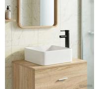 Lavabo de salle de bain avec robinet et évacuation Céramique vidaXL vidaXL