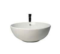 Lavabo De Salle De Bain Lavabo de salle de bains minimaliste moderne, Art épais au-dessus du comptoir, lavabo de salle de bains, lavabo de balcon en céramique Vasques À Poser