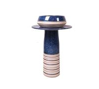 Lavabo de salle de bain moderne en céramique avec robinet et kit de vidange pop-up - Lavabo élégant pour un usage domestique et commercial