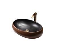 Lavabo de salle de bain Retro Style Washbasin Ceramic Bathroom Sink Suitable for Indoor And Outdoor Use Comptoir moderne