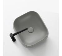 Lavabo de salle de bain, vasque de salle de bain, vasque à poser en céramique, facile à entretenir, lavabo artistique, facile à installer, convient aux hôtels, chambres d'hôtes, vestiaires,