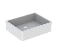 Lavabo De Service Geberit Publica Sans Trou 500x140x400mm Blanc