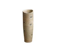 Lavabo d'extérieur avec robinet et drain - Lavabo simple au sol pour salle de bain, jardin, terrasse et camping - Durable, élégant et facile à installer