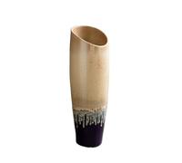 Lavabo en céramique pour balcon - Lavabo d'extérieur avec robinet et kit de vidange Design élégant en une pièce pour la maison et le jardin