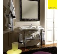 Lavabo en céramique Retro Luxe PARIGI 100cm BLANC BRILLANT - CRISTINA ONDYNA WPG10509