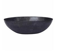 vidaXL Lavabo en marbre noir 53x40x15 cm moderne et robuste