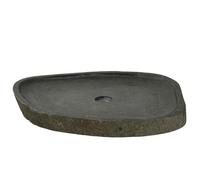 Lavabo Gris Pierre de Rivière Équipement salle bain Évier Rustique vidaXL vidaXL