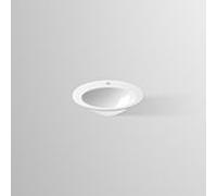 Lavabo encastré Alape EB O500H 2102100000 500 x 400 mm, avec trou de robinetterie, sans trop-plein