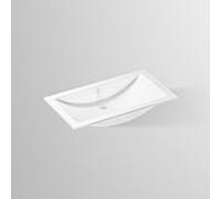 Vasque à encastrer EB.R800, rectangulaire L : 800mm H : 121mm P : 450mm, 2203200000,blanc