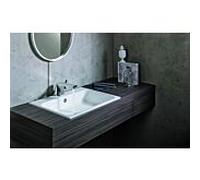 Lavabo encastré Alape EB SR650H 2219600000 65 x 47,2 cm, blanc, à poser