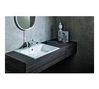 Lavabo encastré Alape EB SR650H 2219600000 65 x 47,2 cm, blanc, à poser