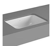 Vasque à Encastrer VitrA S20 par dessous sans trou 500x370mm