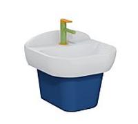 Lavabo enfant VitrA Sento 7350B003-0041 45,5 x 40 cm, trou de robinetterie central, blanc brillant, sans trop-plein