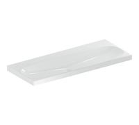 Lavabo Geberit Acanto, sans trou de robinetterie, sans trop-plein, 1200 x 480...