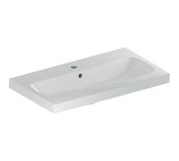 Lavabo Geberit Icon Light 75x42x17cm 1 vasque 1 trou de robinet Centre avec trop-plein Céramique Blanc brillant 501.842.00.1