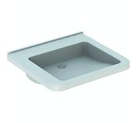 Lavabo Geberit Renova Comfort Square 60x55cm ss trou rob. ss trop-plein Blc - GEBERIT 128661000