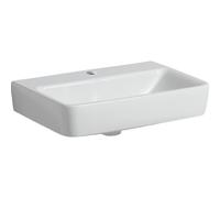 Geberit Geberit Lavabo Renova Compact Perçage robinet central, sans trop-plein, 55 cm Quantité:1