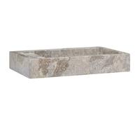 Lavabo Gris Marbre - vidaXL - gris - robuste - 58 x 39 x 10 cm 464mdi16x