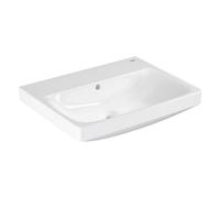 Lavabo Grohe Euro céramique 60cm avec trou de robinet et trop-plein blanc alpin 102417sh00